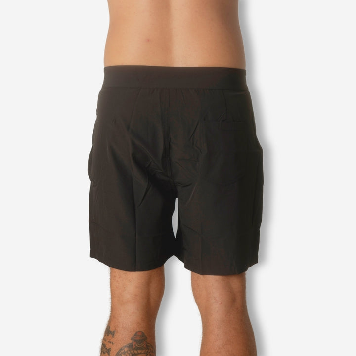 men's black boardshorts