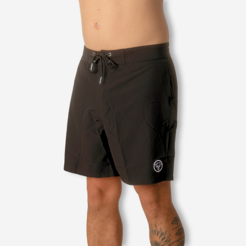 men's black boardies