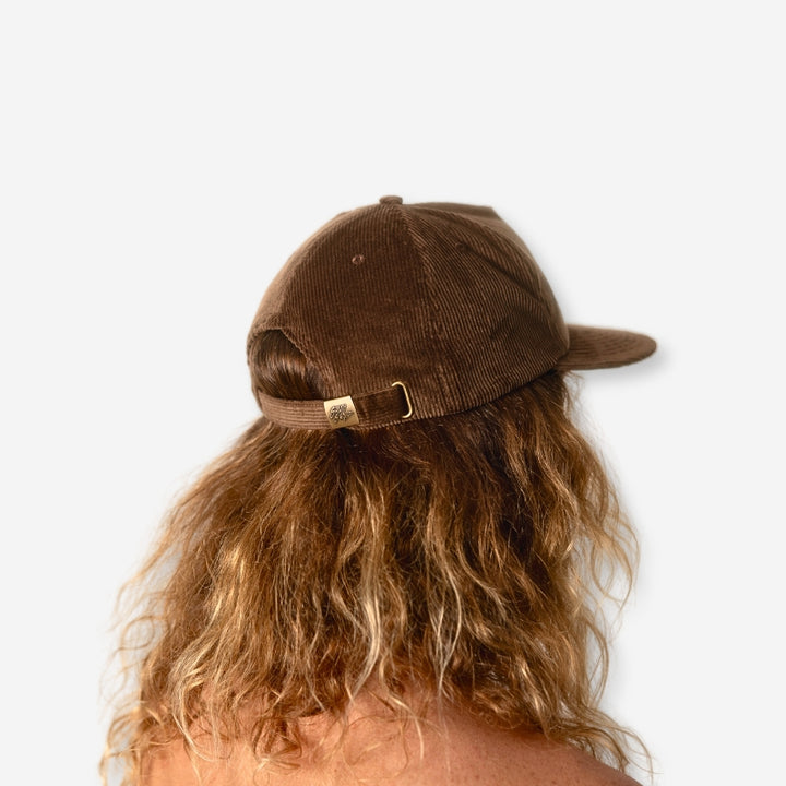 Brown Corduroy Snapback