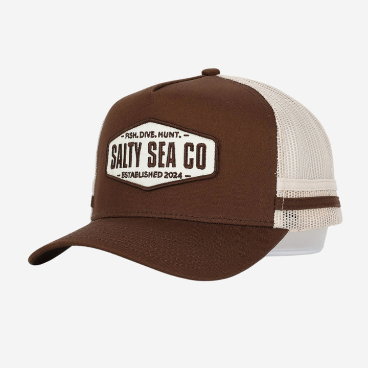 Fish Dive Hunt Trucker (Brown)