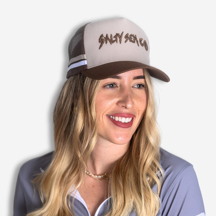 Brown/ Cream Trucker