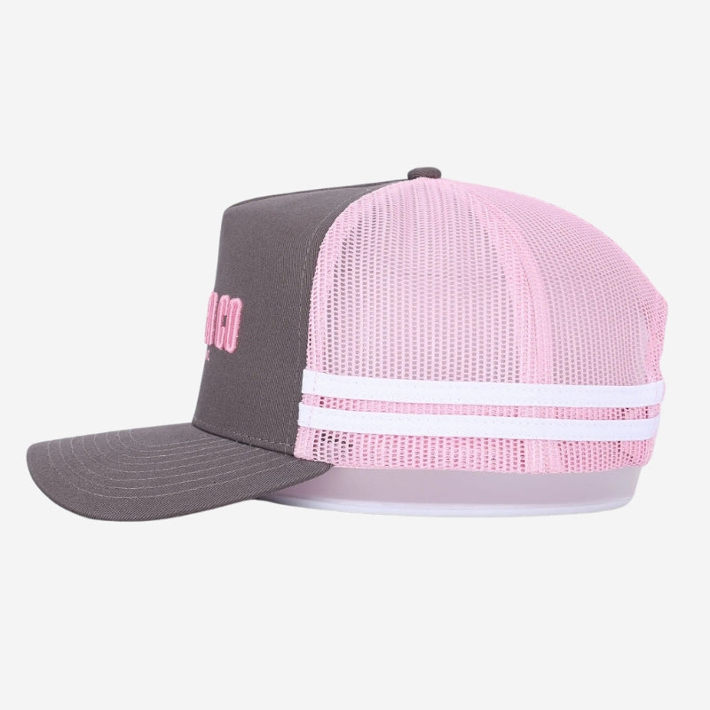 Fish Dive Hunt Trucker (Pink)