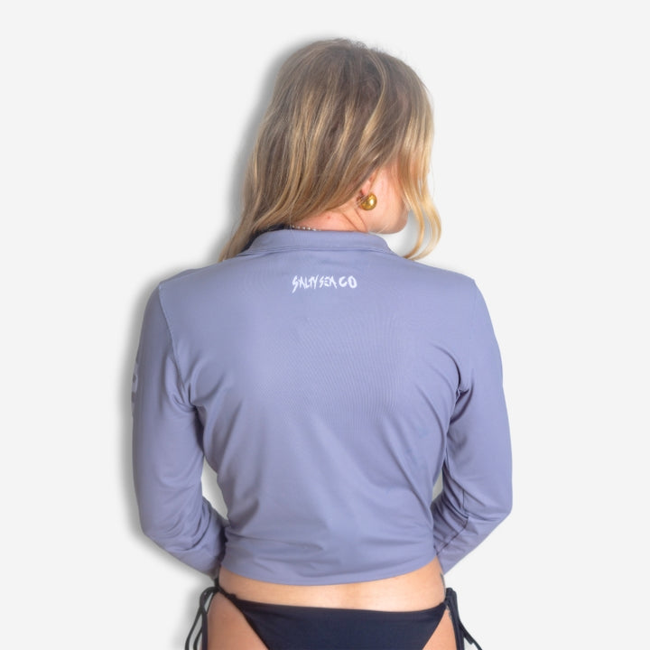 Women's Grey Fishing Jersey