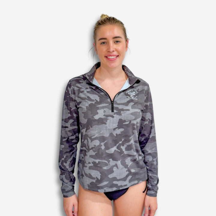 Women’s Collared Camo Jersey