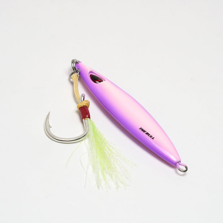 Purple slow pitch jig