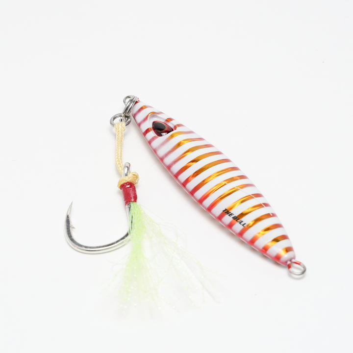 Glow slow pitch jig