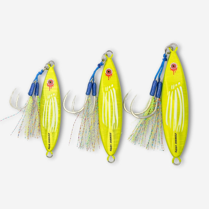 yellow  fishing jig